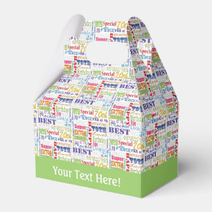 Ballotins Cadeaux Uniques Et Spéciaux 70e Anniversaire