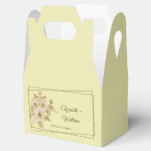 Ballotins Cadre Rose – Mariage Jaune Céleste (Ouvert)
