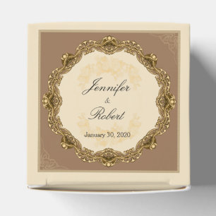 Ballotins Cadre victorien en Mariage or