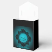 Ballotins Cadre vintage en Ballotin bleu 70e anniversaire (Ouvert)