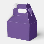 Ballotins Caducée Personalisée Violette + Wreath Laurel (Arrière)