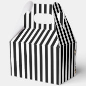 Ballotins Café Bébé Baby shower Paris noir et blanc (Verso)