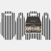 Ballotins Café Bébé Baby shower Paris noir et blanc (Déplié)