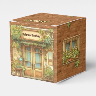 Ballotins Café Cozy de Style Livre de Contes Brique Marron,