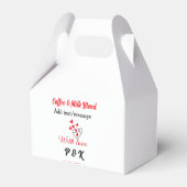 Ballotins Café & mélange de lait couple café cœur rouge n (Arrière)