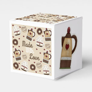 Ballotins Café Pot et Coupe gâteau maison