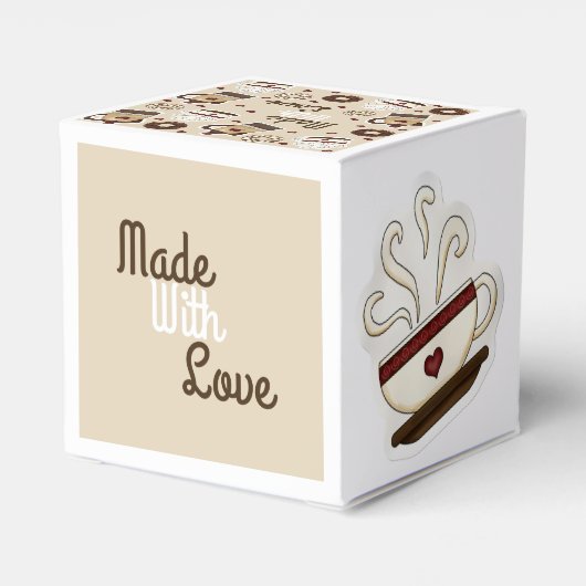 Ballotins Café Pot et Coupe gâteau maison (Arrière)