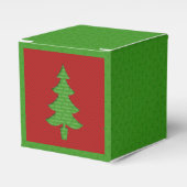 Ballotins Caisse de Cadeau - Sapin de Noël (Verso)