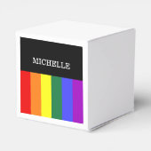 Ballotins Caixa de Lembrancinhas Orgulho Gay Rainbow (Arrière)