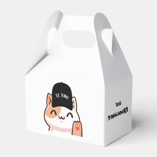 BALLOTINS CAJA BLANCA PARA ENVALAR TAZA (Verso)