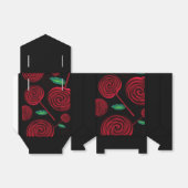 Ballotins Caja de regalo couleur rojo y negro (Déplié)