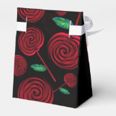 Ballotins Caja de regalo couleur rojo y negro (Arrière)