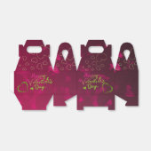 Ballotins caja de regalo  san Valentín con corazones (Déplié)