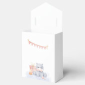 Ballotins Cajita personalizada Hipopótamo Gris (Ouvert)