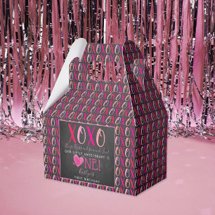 Ballotins Câlins et bisous (XOXO) Saint-Valentin 1er anniver