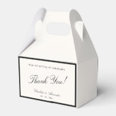 Ballotins Calligraphie Classique Mariage Argent Ancien (Arrière)