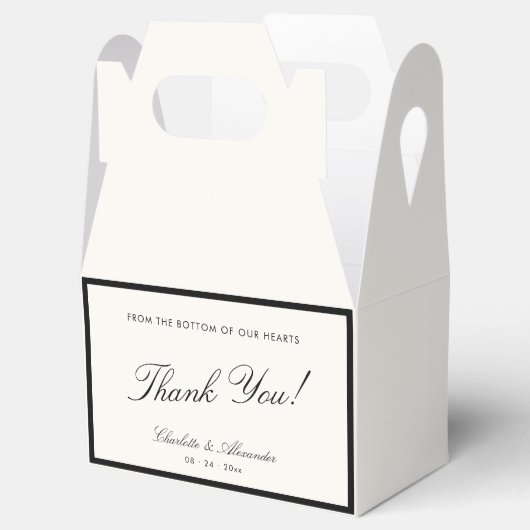 Ballotins Calligraphie Classique Mariage Argent Ancien (Ouvert)