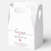 Ballotins Calligraphie Coeur mignon Kit Mariage Hangover (Ouvert)