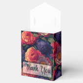 Ballotins Calligraphie élégante orangée rouge violet (Ouvert)