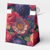 Ballotins Calligraphie élégante orangée rouge violet (Arrière)