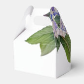 Ballotins Calligraphie florale moderne Boho Mariage Merci (Arrière)