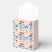 Ballotins Calligraphie Mariage de dentelle rose pâle (Ouvert)