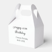 Ballotins calligraphie simple minimum heureux 15e anniversai (Arrière)