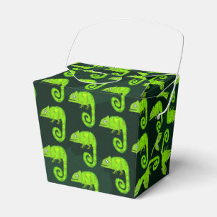 Ballotins Caméléon mignon vert