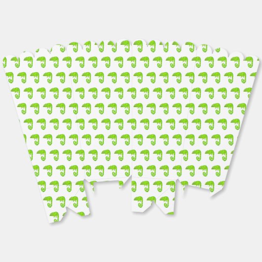 Ballotins Caméléon vert mignon (Déplié)