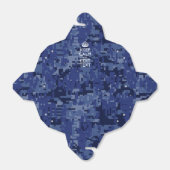 Ballotins Caméra numérique bleue GARDEZ CALME ET Éditer le t (Déplié)