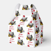 Ballotins Camion chariot élévateur de Noël (Arrière)