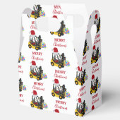 Ballotins Camion chariot élévateur de Noël (Ouvert)