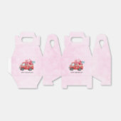 Ballotins Camion d'amour mignon avec Coeur Cargo Aquarelle (Déplié)