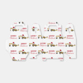 Ballotins Camion de construction de la canot de Noël (Déplié)