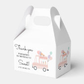 Ballotins Camion de crème glacée Été 1ère Fille Ballotin d'a (Arrière)