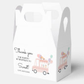 Ballotins Camion de crème glacée Été 1ère Fille Ballotin d'a (Ouvert)