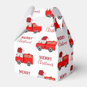 Ballotins Camion de feu rouge de Noël (Arrière)