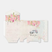 Ballotins Camion de ramassage vintage Aquarelle rustique (Déplié)