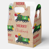 Ballotins Camion de recyclage de Noël (Ouvert)