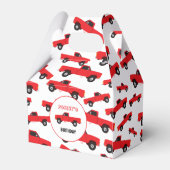 Ballotins Camion de transport Camion de ramassage rouge Cami (Arrière)