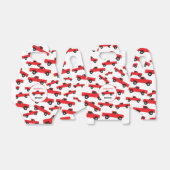 Ballotins Camion de transport Camion de ramassage rouge Cami (Déplié)