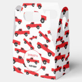 Ballotins Camion de transport Camion de ramassage rouge Cami (Ouvert)