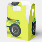 Ballotins Camion Monster sur le vert citron (Ouvert)