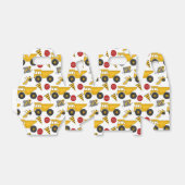 Ballotins Camions De Construction, Boîte Cadeau, Gable (Déplié)