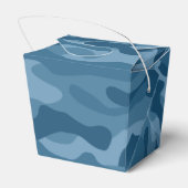 Ballotins Camo Monocolore Bleu Acier (Arrière)