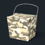 Ballotins Camouflage Désertique<br><div class="desc">Subtils mais distinctifs,  ces boîtes à faveurs de camouflage dans des tons jaunes et sépia conviennent aux événements inspirés de la nature,  aux fêtes à thème éco et aux célébrations de safari. Assez neutres pour les minimalistes,  mais toujours audacieux dans leur conception.</div>