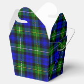 Ballotins Campbell tartan bleu vert plaid (Ouvert)
