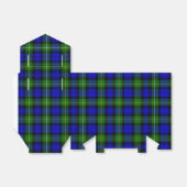 Ballotins Campbell tartan bleu vert plaid (Déplié)