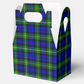 Ballotins Campbell tartan bleu vert plaid (Ouvert)