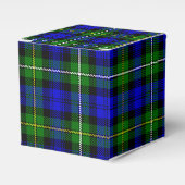 Ballotins Campbell tartan bleu vert plaid (Verso)